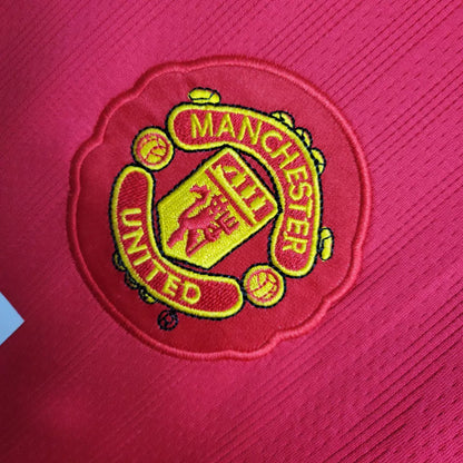 Manchester United 2007/08 Home Long Sleeve