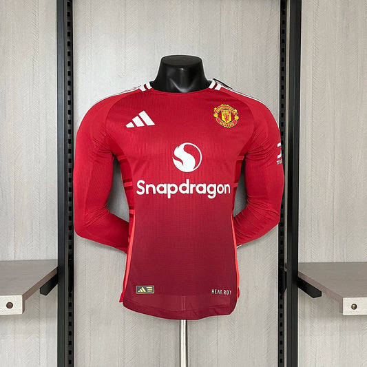 Manchester United - HOME (24/25) PLAYER LONG SLEEVE