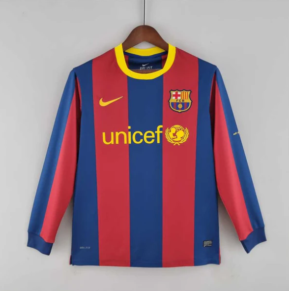 Barcelona 2010/11 Home Long Sleeve