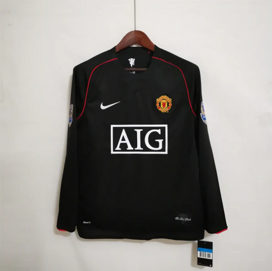 Manchester United 2007/08 Away Long Sleeve